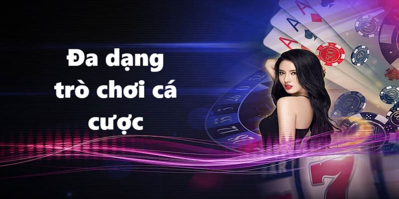 Bạn sẽ được khám phá nhiều trò chơi cá cược hấp dẫn