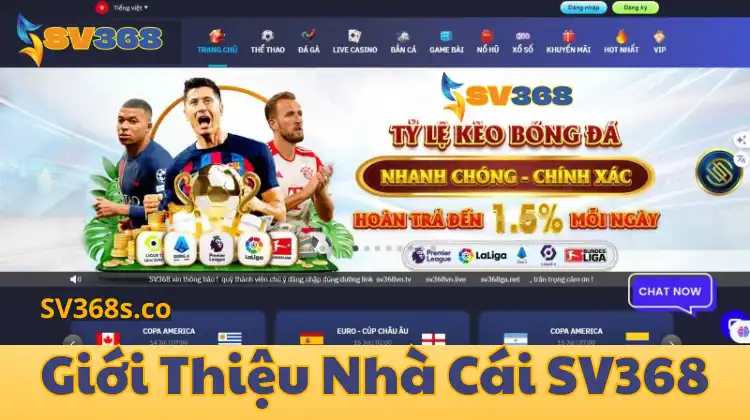 Giới thiệu nhà cái SV368
