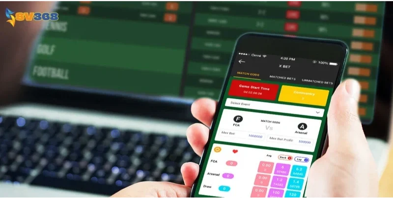 Ảnh minh hoạ: lưu ý khi sử dụng app cá cược Sv368