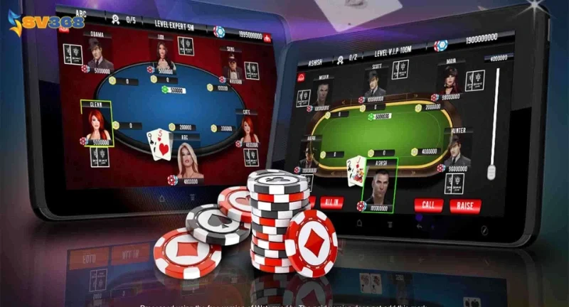 Ảnh minh hoạ: Lựa chọn nhà cái uy tín như Sv368 để chơi poker online